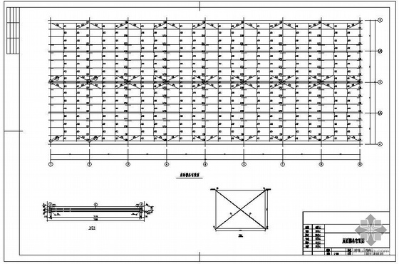 某24米跨带女儿墙的钢结构仓库设计图- 