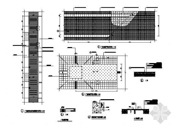 广场铺装详图4-4