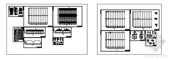 某单跨30米连跨60米无梁拱大棚建筑结构方案图-4