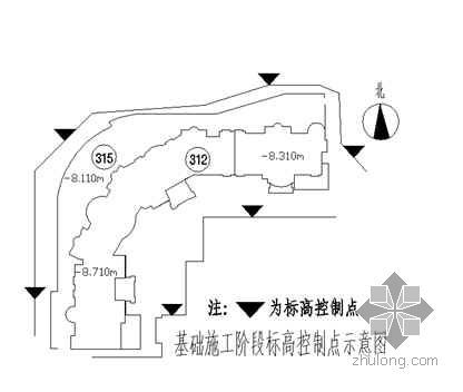 房屋建筑工程模板方案资料下载-北京某房屋建筑工程测量方案
