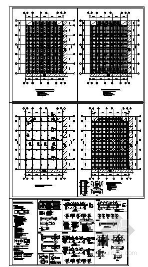 密肋楼盖施工说明资料下载-某地下室密肋楼盖结构设计图