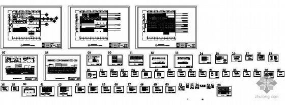 某办公楼装饰装修成套图-4