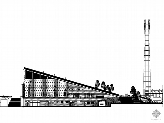 施工场地计算资料下载-[广东省佛山市]某乙级体育馆建筑施工套图（节能计算及配套文件）