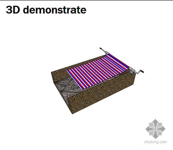 施工现场材料覆盖装置应用（防雨防尘 PPT）- 