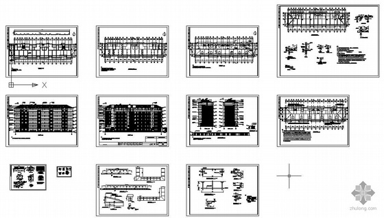 某平改坡结构设计图资料下载-杭州某住宅平改坡结构设计图