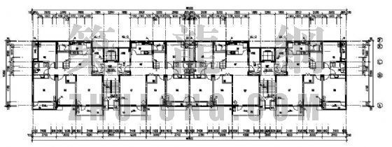 万科某小区景观CAD图资料下载-万科某小区2号楼燃气通风设计图