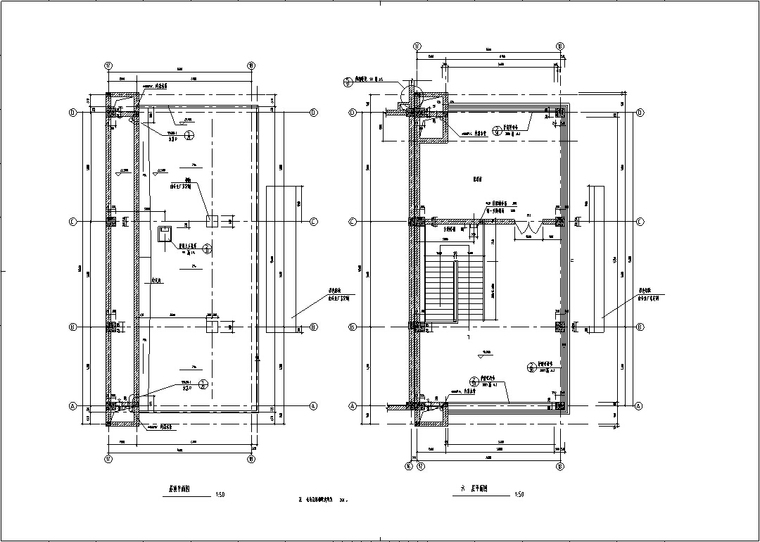 5套商业综合建筑设计方案初设图CAD-2