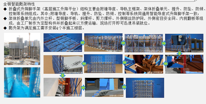 钢爬架施工技术