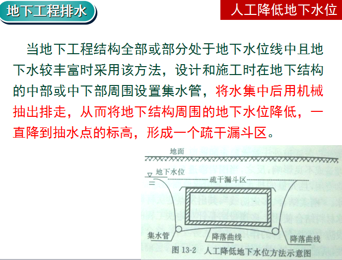 地下工程防排水技术资料下载-[全国]地下工程的防排水施工技术（共44页）