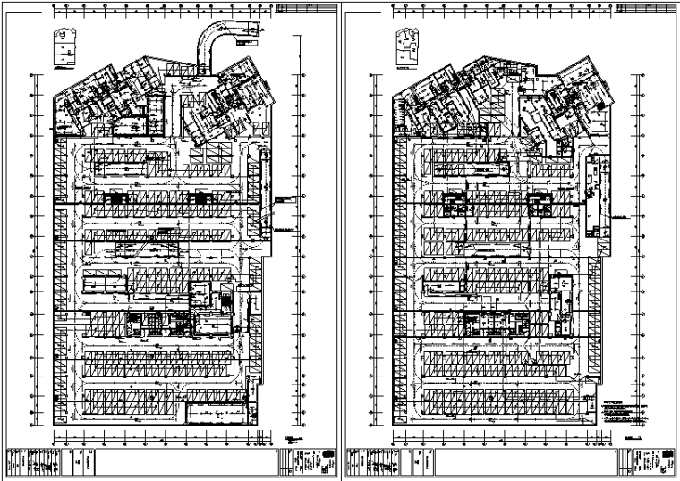 深圳某小区地下车库电气全套图纸_4