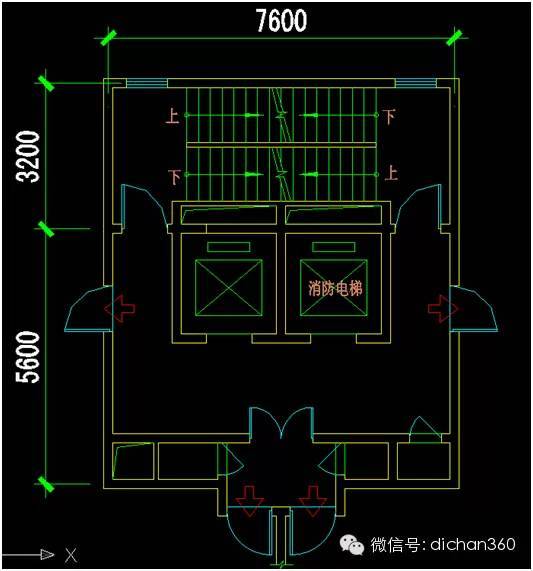 楼梯、电梯的24种最忧组合，最小公摊就是这么来的！_34