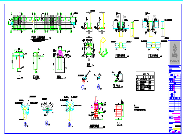 市政工程停车场施工图资料下载-车站停车场检修平台结构图