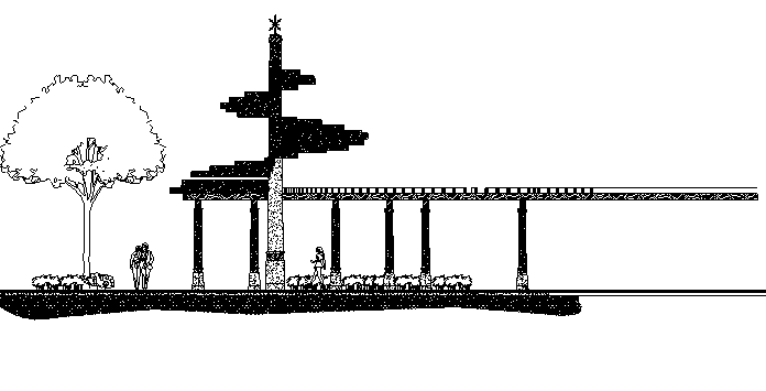 亭廊花架--CAD施工图图集（200个CAD）-3