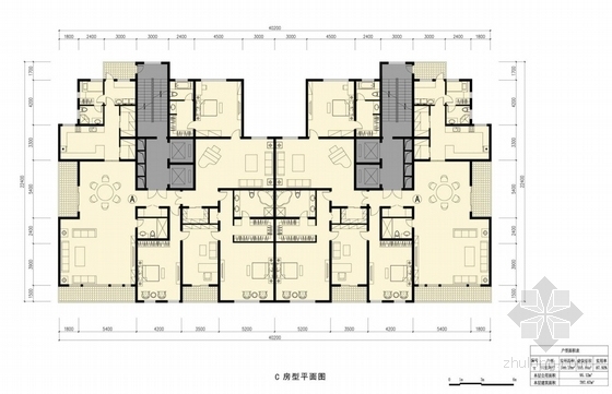 [沈阳]城市综合体规划及单体设计方案文本-城市综合体平面图