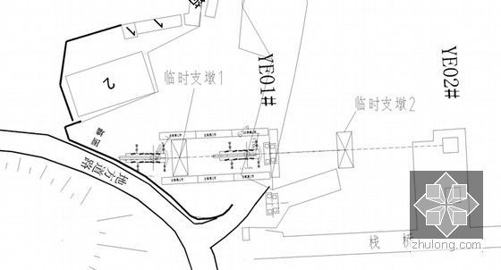 [浙江]预制拼装101吨箱梁跨海大桥架桥机拼装安全专项施工方案103页-拼装区域示意图