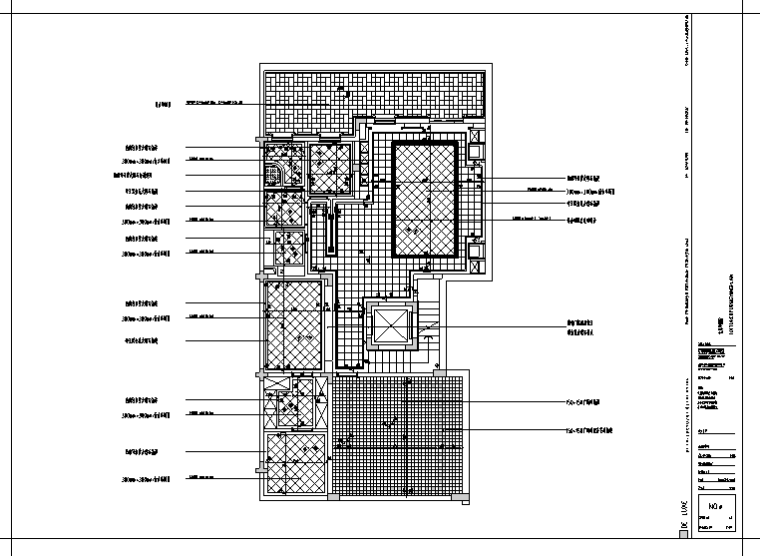 小型一层室内设计图资料下载-某二层小型别墅室内装修设计施工图纸（46张）