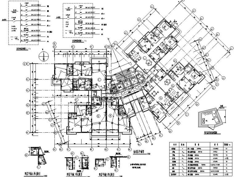 发电室施工图资料下载-南方高层商住楼电气施工图