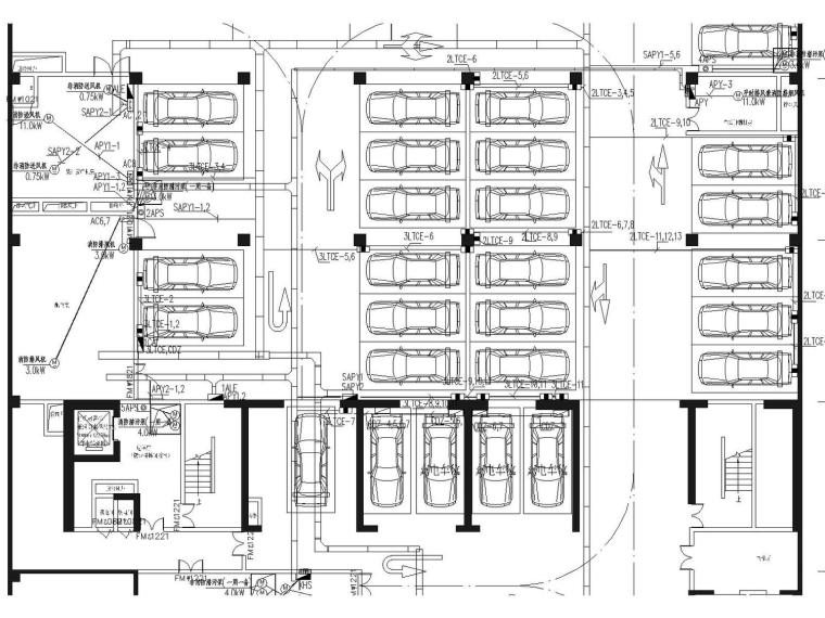 某大厦地下室电气全套最新图纸（接地、消防、动力、照明设计）-某大厦电气图纸11.9t8t3-Model3.jpg