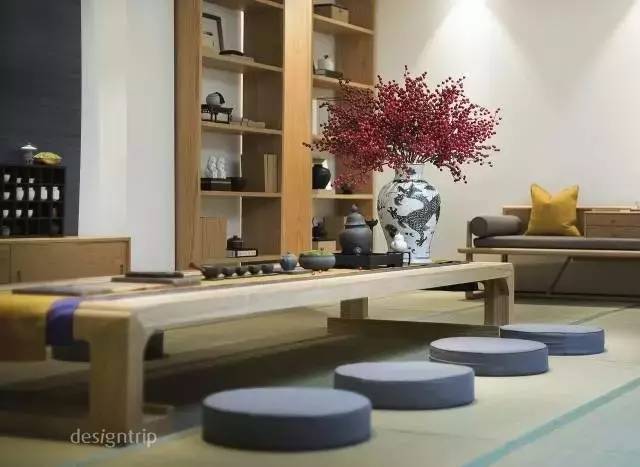 这种茶室设计还是以新中式最美！_20