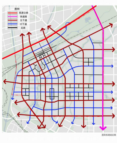 合肥东城新市镇总体规划方案文本-综合交通规划