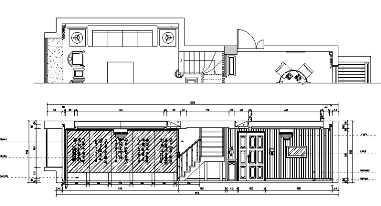 [江苏]新中式古典别墅设计案例（内附效果图）-立面布置图