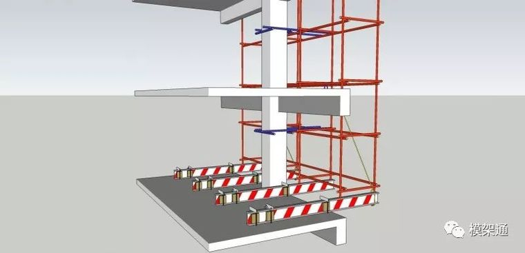 8度高层建筑如何设计资料下载-高层建筑采用这种悬挑架，可节约55%的工字钢用量