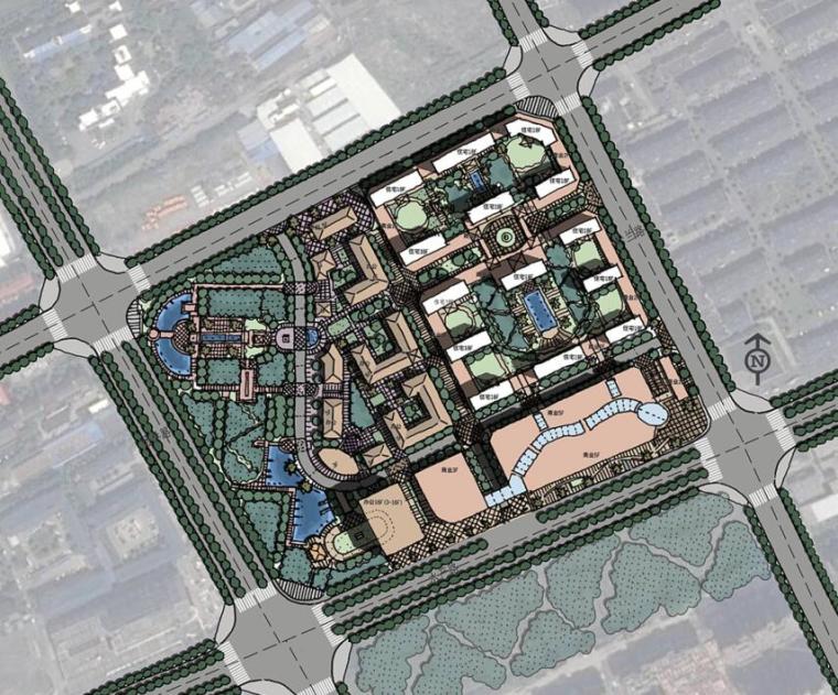 乌鲁木齐居住区规划案例资料下载-[上海]宝山某居住区建筑方案文本（PDF+144页）