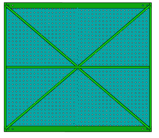 附着升降脚手架专项施工方案-钢板冲孔网