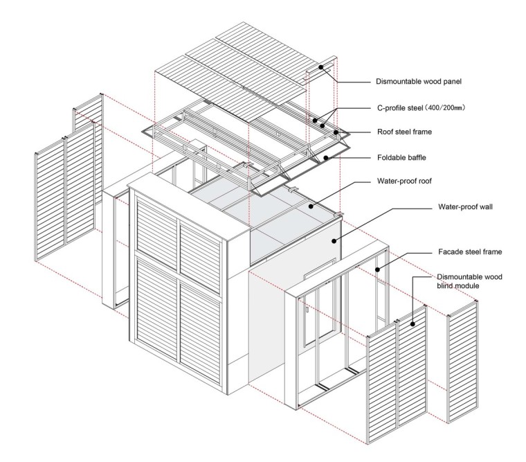 北京旭辉零碳示范区建筑-exploded_isonometric_diagram_2