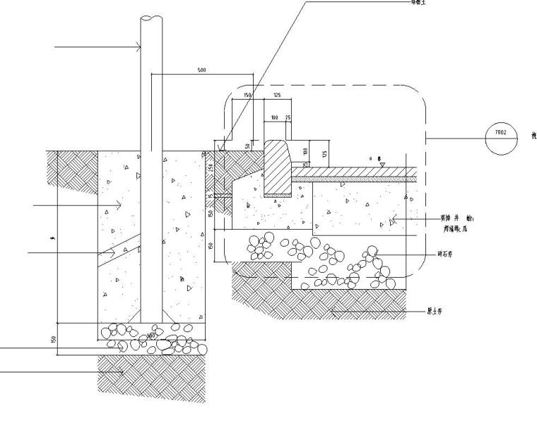 [广东]某海上世界居住区景观设计全套施工图（包含+42个CAD）-通用做法详图1