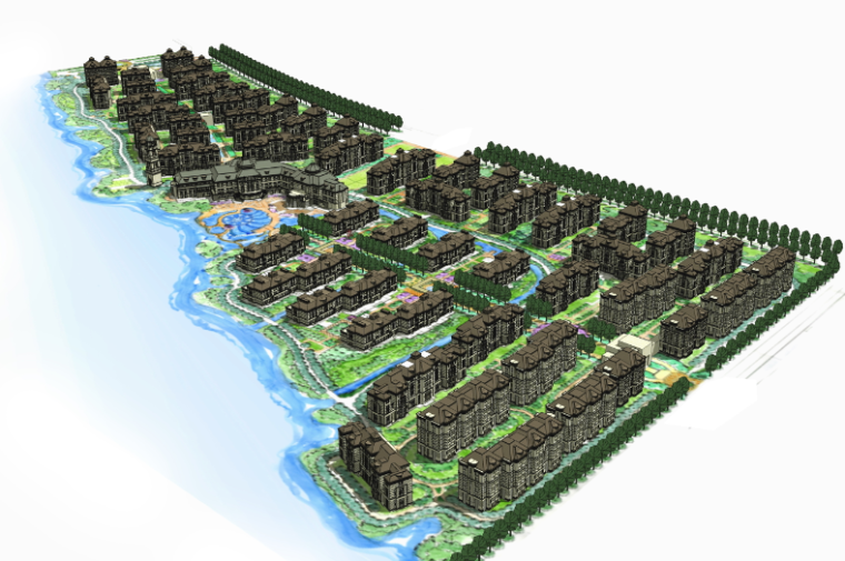 建特色小镇规划设计方案资料下载-[上海]金地赵巷镇特色居住区规划设计方案文本