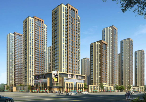 物业楼模型资料下载-兰泰苹果园高层住宅楼钢结构设计-刘强