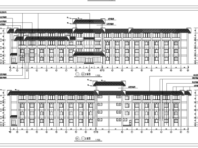 酒店厨房建筑设计方案资料下载-3套宾馆酒店建筑设计方案初设图CAD