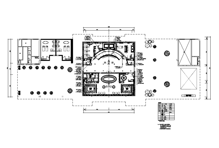 [浙江]九龙国际大饭店会所空间设计施工图（附效果图）-开关布置图