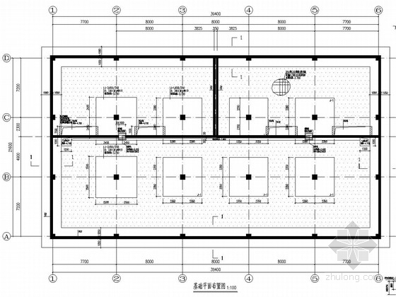 产业化文本资料下载-四层框架结构高技术产业化示范工程车间结构施工图