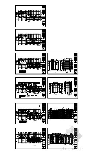 [北京]某镇中心区D2地块规划及一期方案（含详细word说明及效果图）-总图 