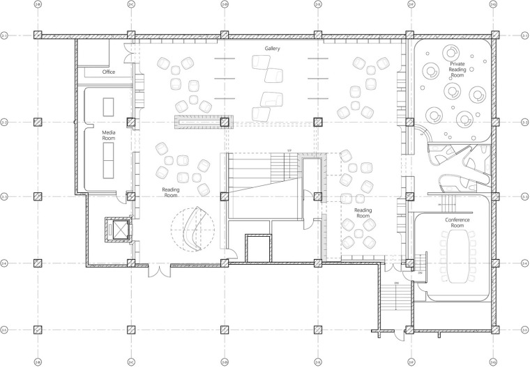 上海最文艺邻里中心-8-Lower-Ground-Floor_Underground-Forest-in-Onepark-Gubei_Wutopia-Lab