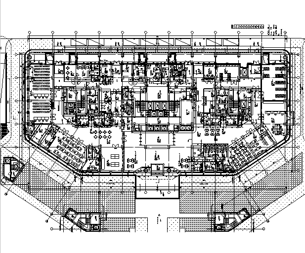 [海南]地下三层医疗中心项目地下室及人防功能建筑全专业图纸-地下三层医疗中心项目地下室及人防功能建筑施工图（含全专业）