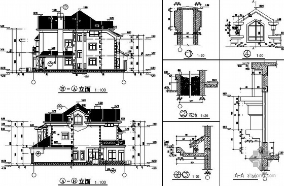 某二层小别墅建筑施工图-2