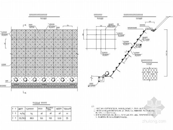 国家高速公路网改扩建工程施工图368张CAD（含桥涵）-路基防护工程设计图