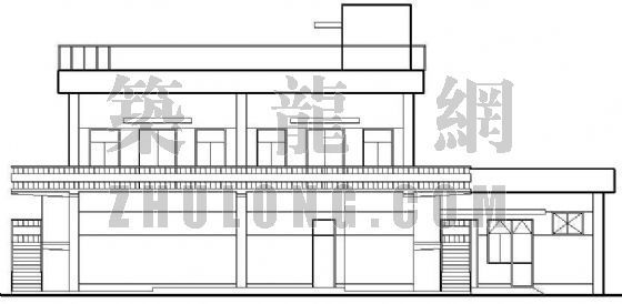 某大型企业某食堂建筑施工图-3