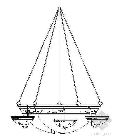 cad吊灯图块资料下载-吊灯图块2