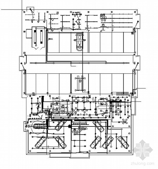汽车专卖店施工图资料下载-某汽车专卖店电气施工图