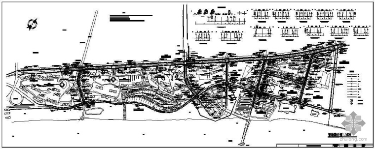 市政管线综合文本资料下载-秦皇岛某市政工程管线综合图