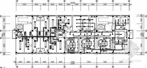 水净化原理图资料下载-手术室洁净空调通风设计施工图