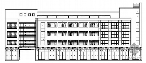 [东平县]某五层框架商业楼建筑施工图