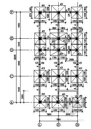 四层设计院建筑图资料下载-四层框架别墅结构施工图（含建筑图）