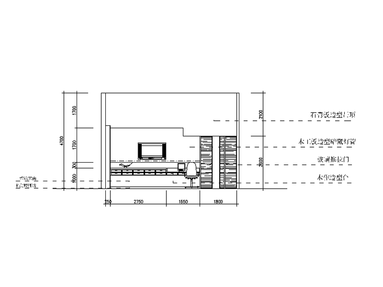 [四川]某八层商务宾馆设计CAD施工图-【四川】某八层商务宾馆设计CAD施工图立面图