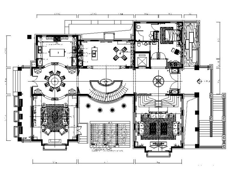 cad别墅全套施工图资料下载-[广东]全套别墅样板房设计CAD施工图（含效果图）