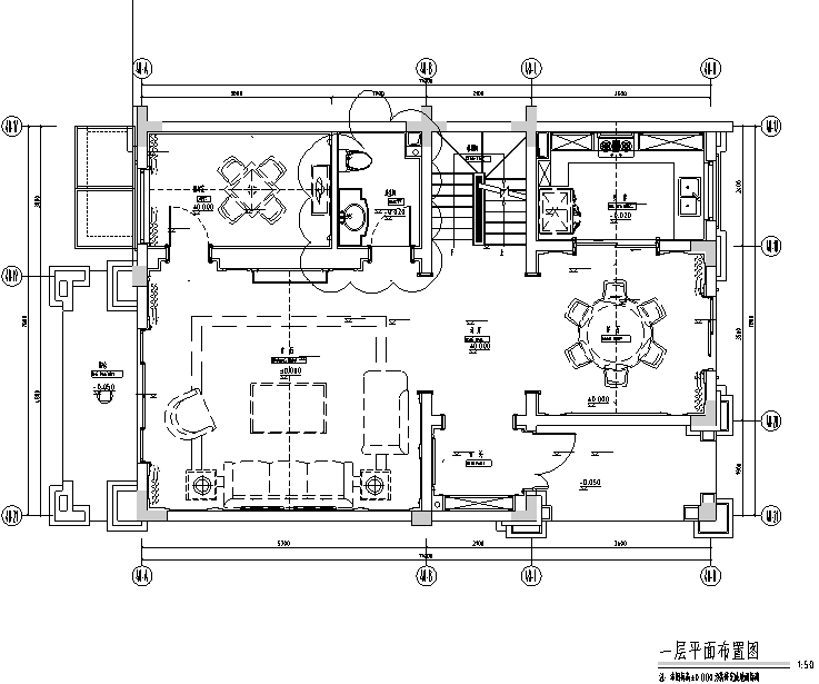 法式复古建筑资料下载-浪漫满屋|法式新贵住宅设计施工图（附效果图）